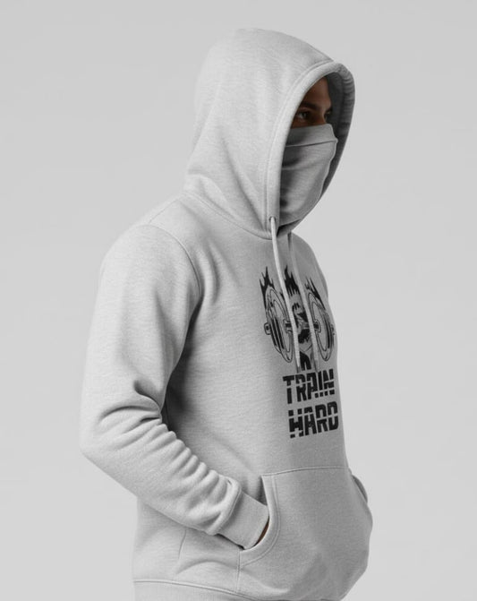 1 Pc Men's Fleece Printed Hoodie