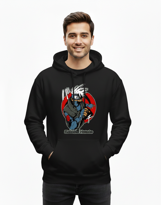 1 Pc Men's Fleece Printed Hoodie