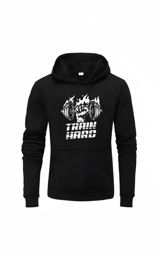 1 Pc Men's Fleece Printed Hoodie