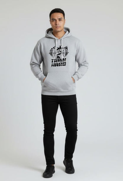 1 Pc Men's Fleece Printed Hoodie