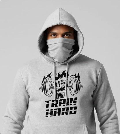 1 Pc Men's Fleece Printed Hoodie