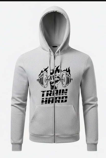 1 Pc Men's Fleece Printed Hoodie