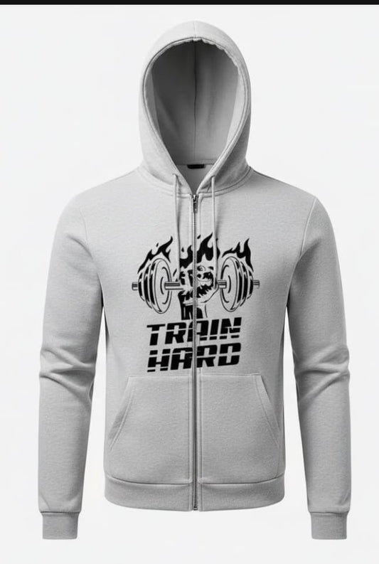 1 Pc Men's Fleece Printed Hoodie
