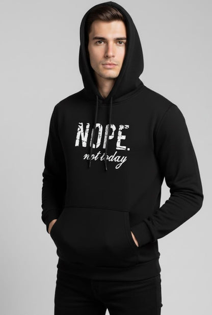 1 Pc Men's Polyester Fleece Printed Hoodie