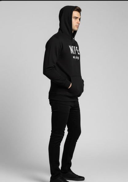 1 Pc Men's Polyester Fleece Printed Hoodie