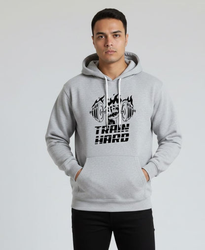 1 Pc Men's Fleece Printed Hoodie